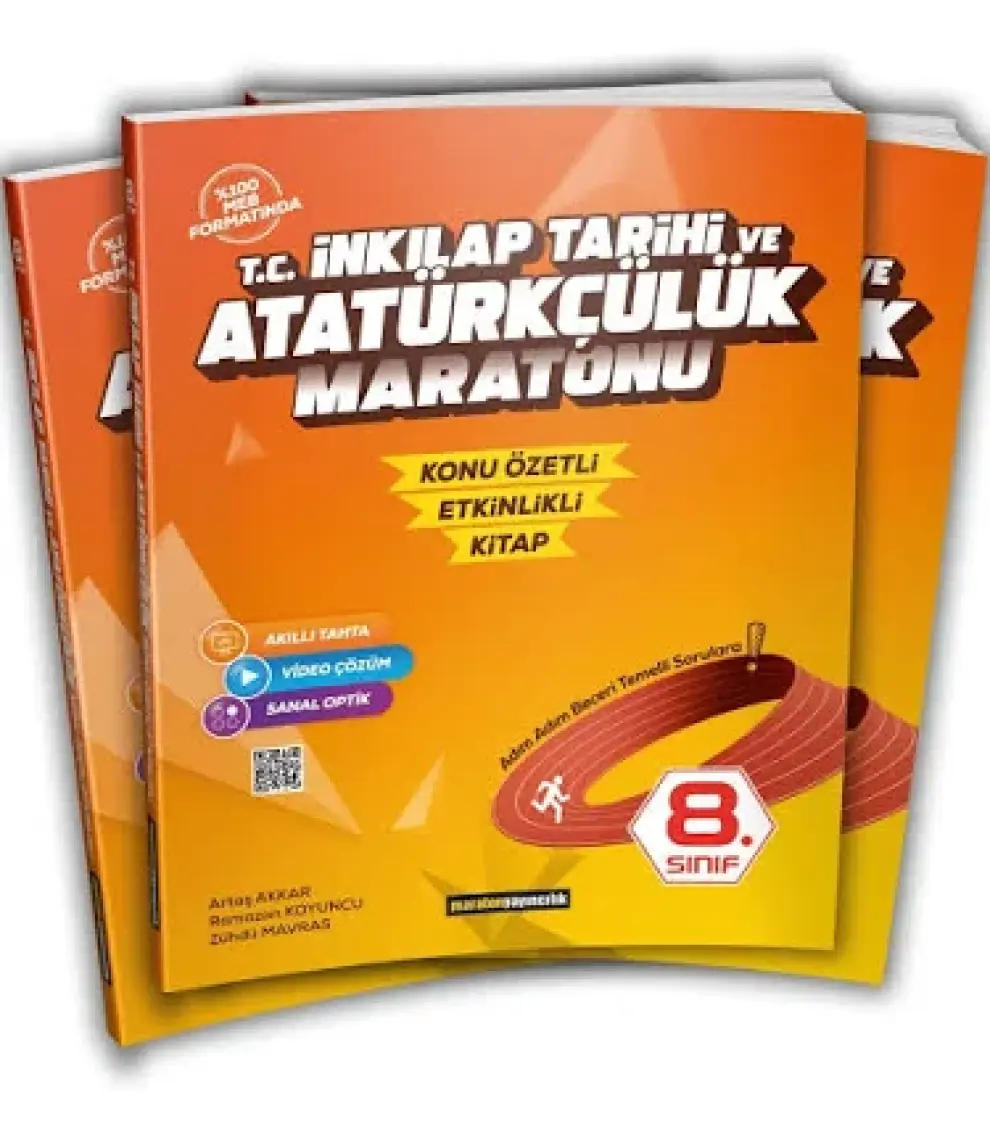 Maraton Yayıncılık 8. Sınıf T.C. İnkılap Tarihi ve Atatürkçülük Maratonu Konu Özetli Etkinlikli Kitap - Artaş Akkar