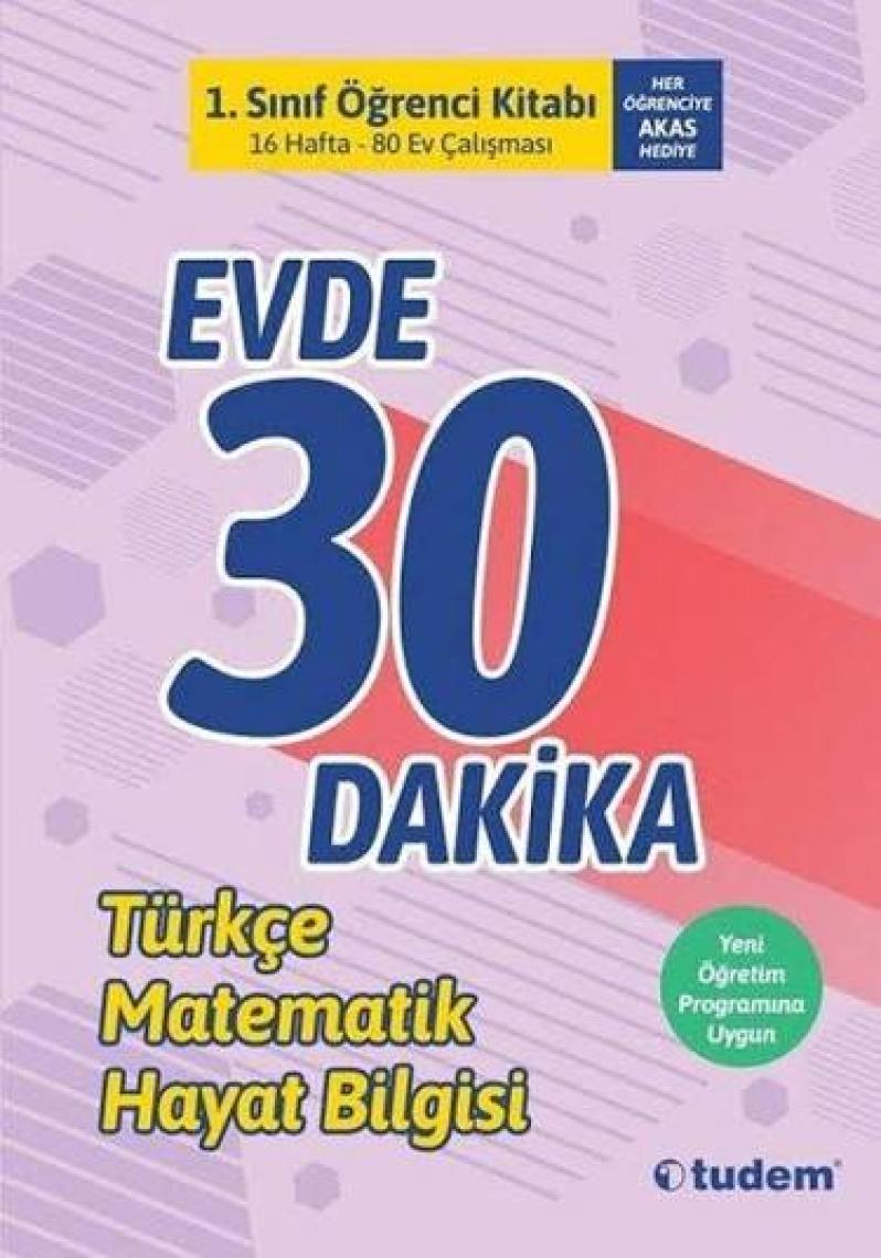 Tudem Yayınları 1. Sınıf Evde 30 Dakika