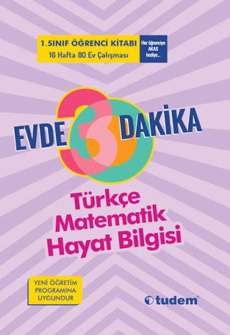 Tudem Yayınları 1. Sınıf Evde 30 Dakika