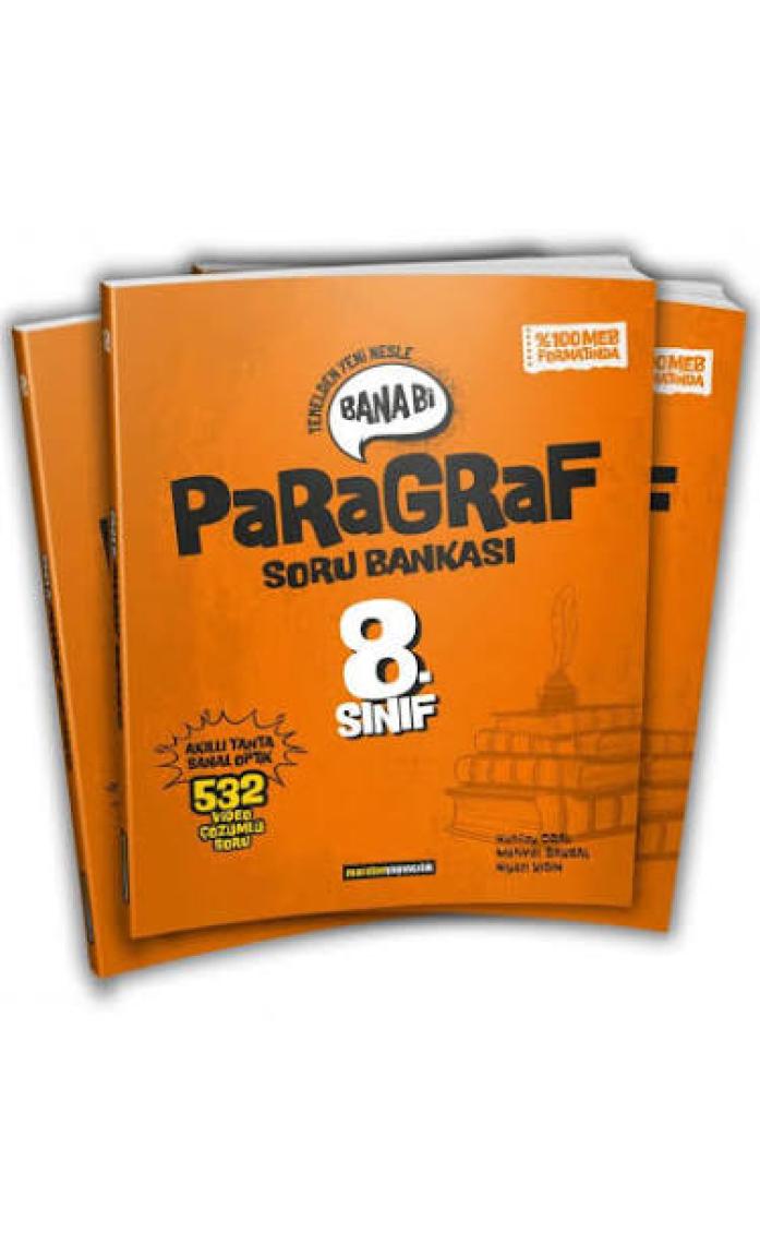 Maraton Yayıncılık 8. Sınıf Bana Bi Türkçe Paragraf Soru Bankası - Kubilay Oral