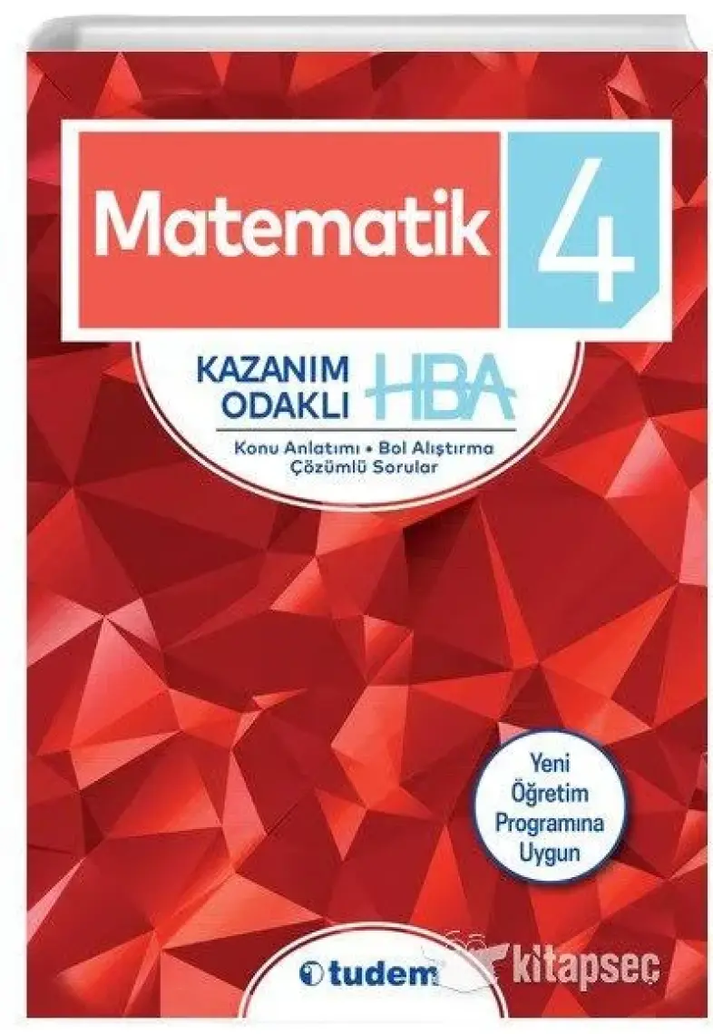 Tudem Yayınları 4. Sınıf Hepsi 1 Arada Tüm Dersler