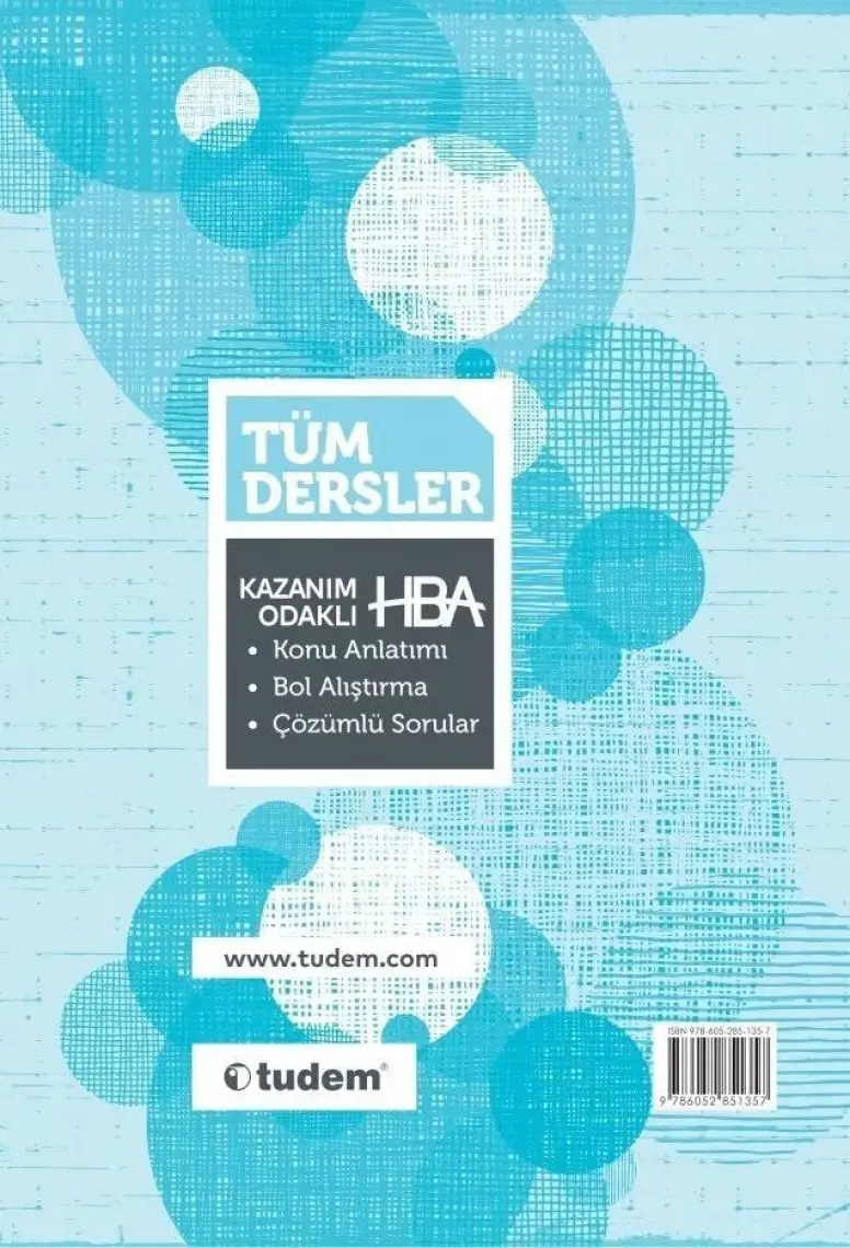 Tudem Yayınları 4. Sınıf Hepsi 1 Arada Tüm Dersler