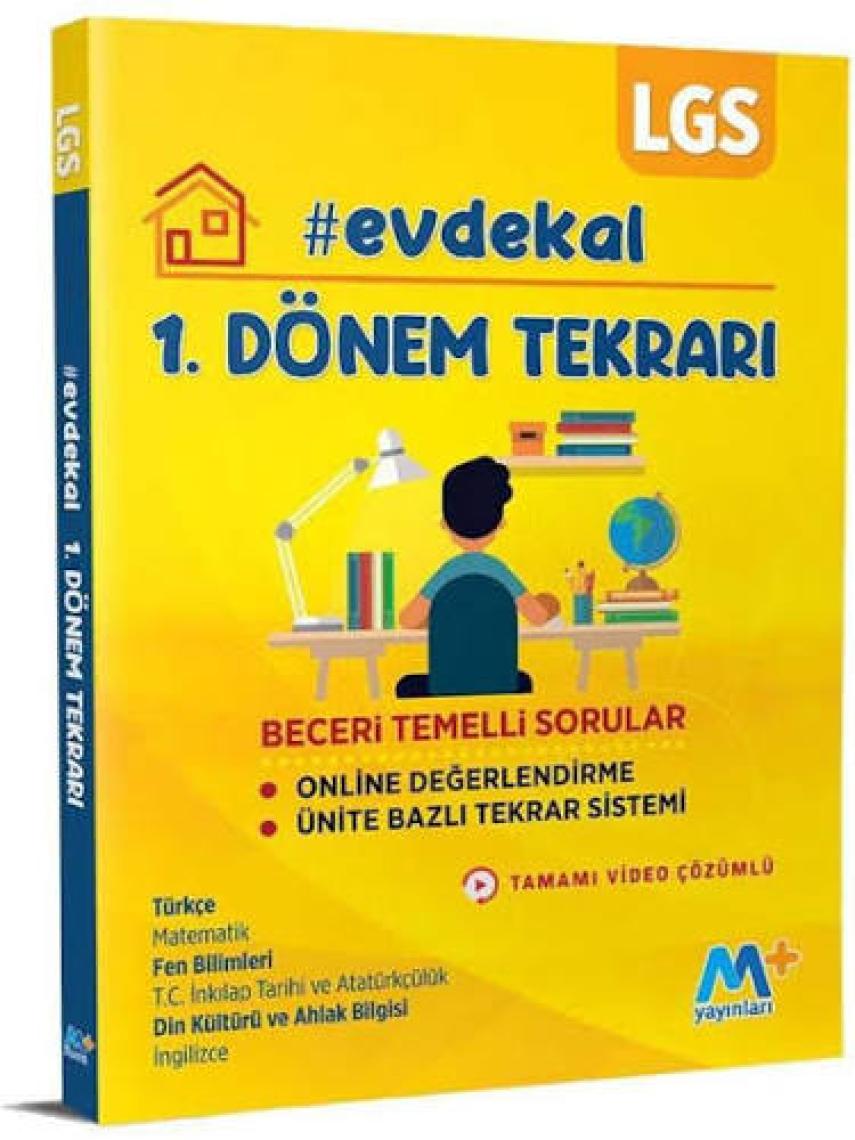 Martı Yayınları 8.sınıf Lgs Soru Bankası 1.dönem Evde Kal