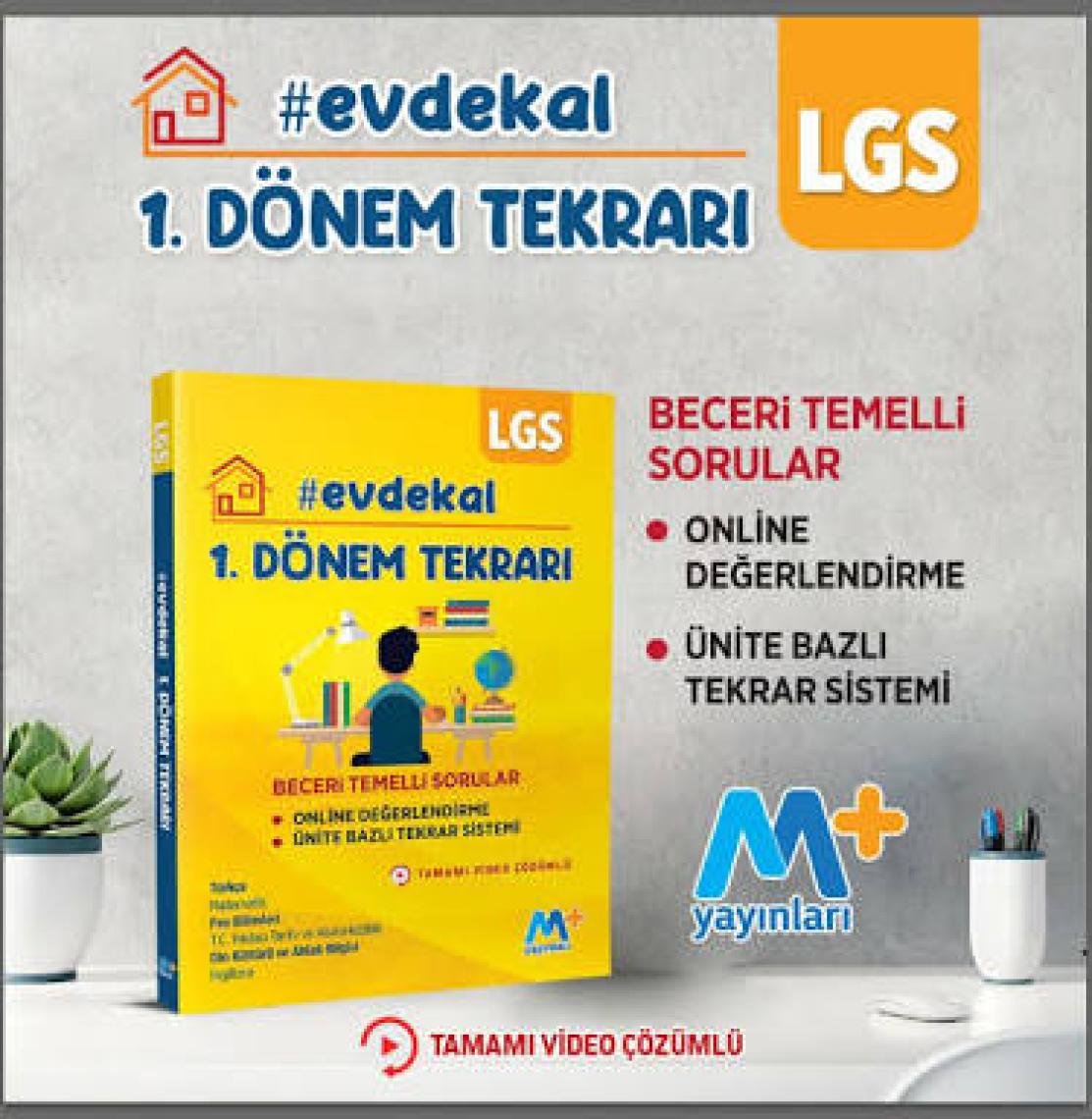 Martı Yayınları 8.sınıf Lgs Soru Bankası 1.dönem Evde Kal