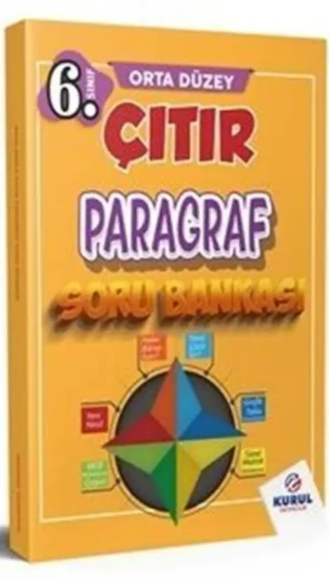 Kurul Yayıncılık 6. Sınıf Orta Düzey Çıtır Paragraf Soru Bankası