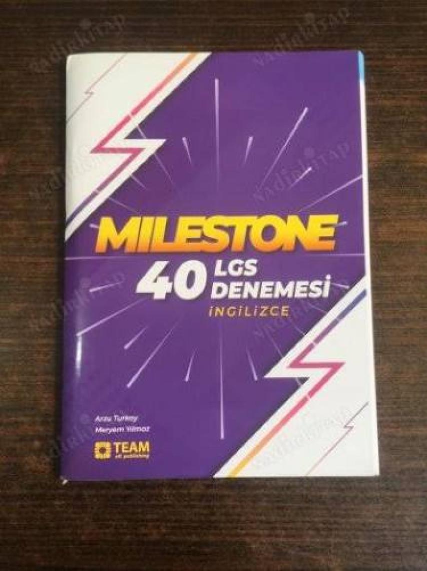 Team Elt Publishing 8. Sınıf LGS İngilizce Milestone 40 Deneme - Arzu Turkay