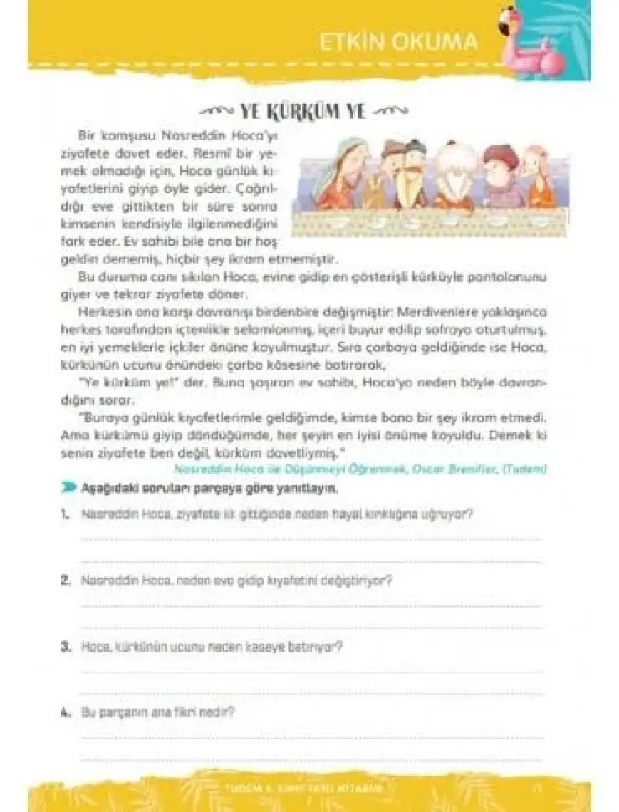 Tudem Yayınları 4. Sınıf Tatil Kitabım (5. Sınıfa Geçenler Için)