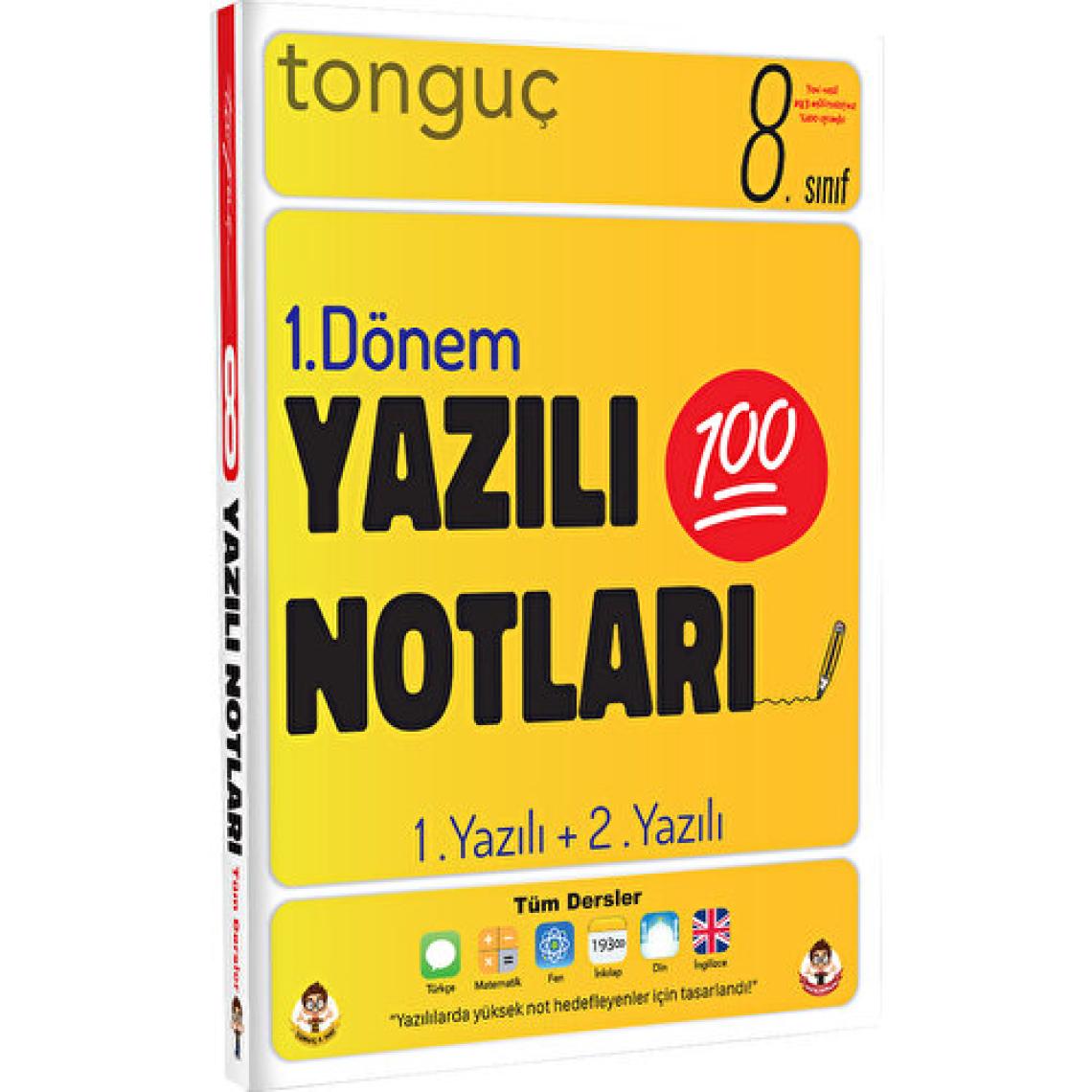 Tonguç Akademi 8. Sınıf Yazılı Notları 1. Dönem 1 Ve 2. Yazılı