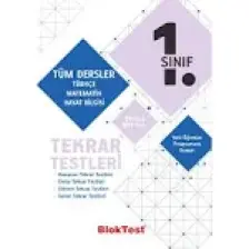 Tudem Yayınları 1 Tüm Dersler Tekrar Testleri