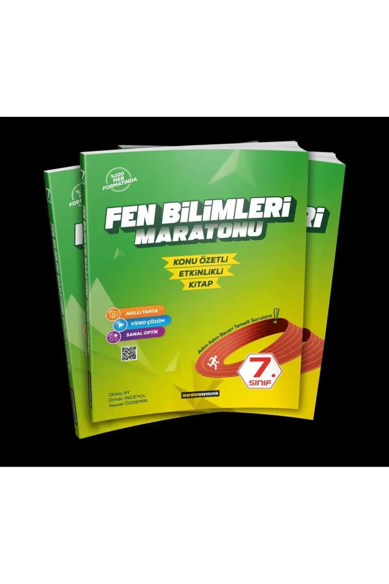 Maraton Yayıncılık 7. Sınıf Fen Bilimleri Maratonu Konu Özetli Etkinlikli Kitap - Oktay Ay