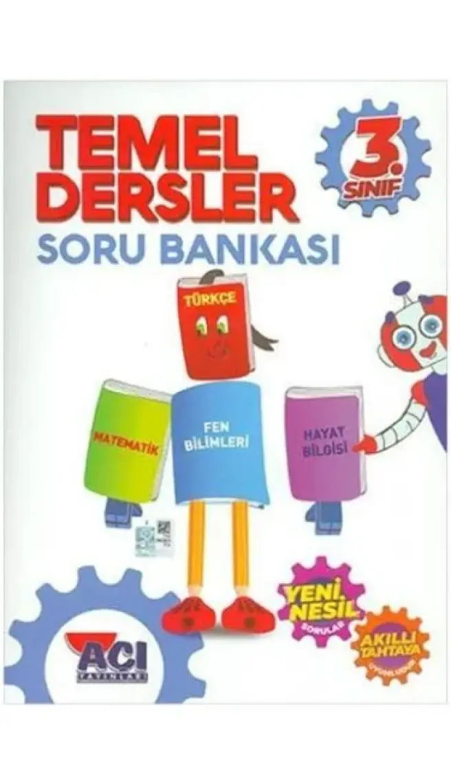 Açı Yayınları 3. Sınıf Temel Dersler Soru Bankası
