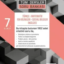 Tudem Yayınları 7. Sınıf Tüm Dersler Soru Bankası