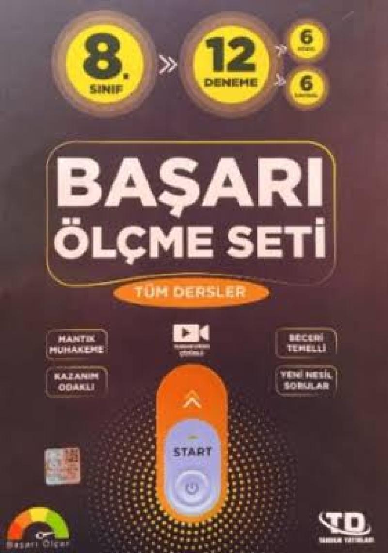 Tandem Başarı Ölçme Seti 12 Deneme Sınavı 8. Sınıf