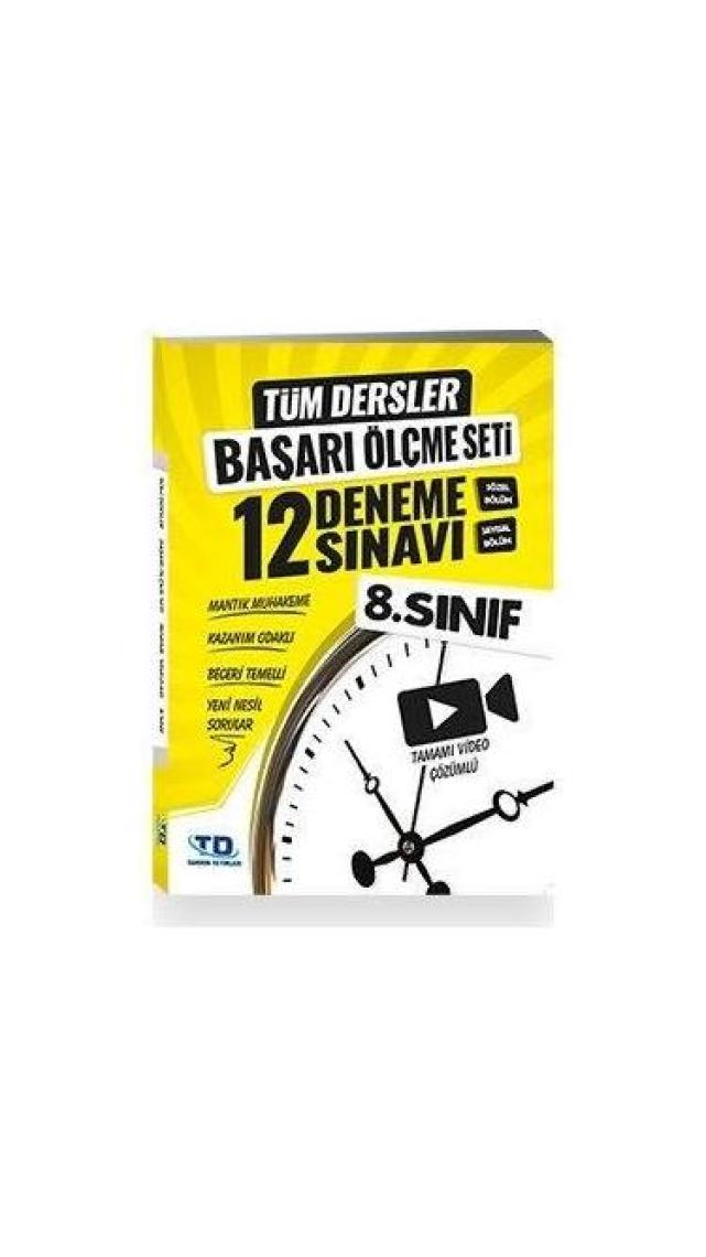 Tandem Başarı Ölçme Seti 12 Deneme Sınavı 8. Sınıf
