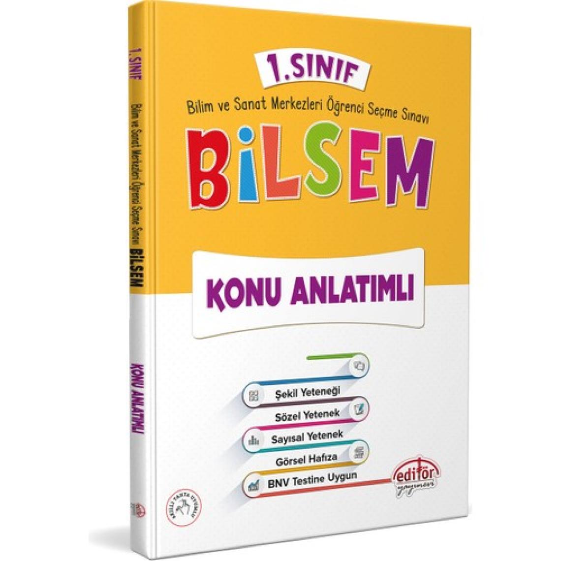 Editör Yayınları 1. Sınıf Bilsem Hazırlık Tam Set