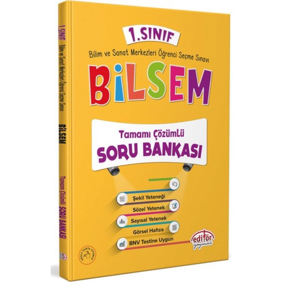 Editör Yayınları 1. Sınıf Bilsem Hazırlık Tam Set
