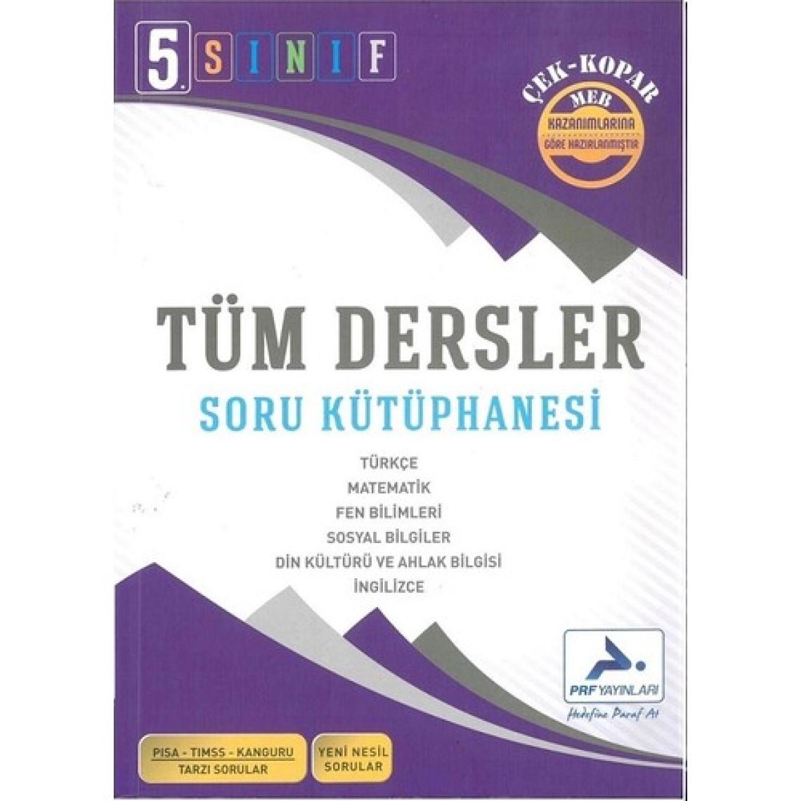 Paraf Yayınları 5. Sınıf Tüm Dersler Soru Kütüphanesi