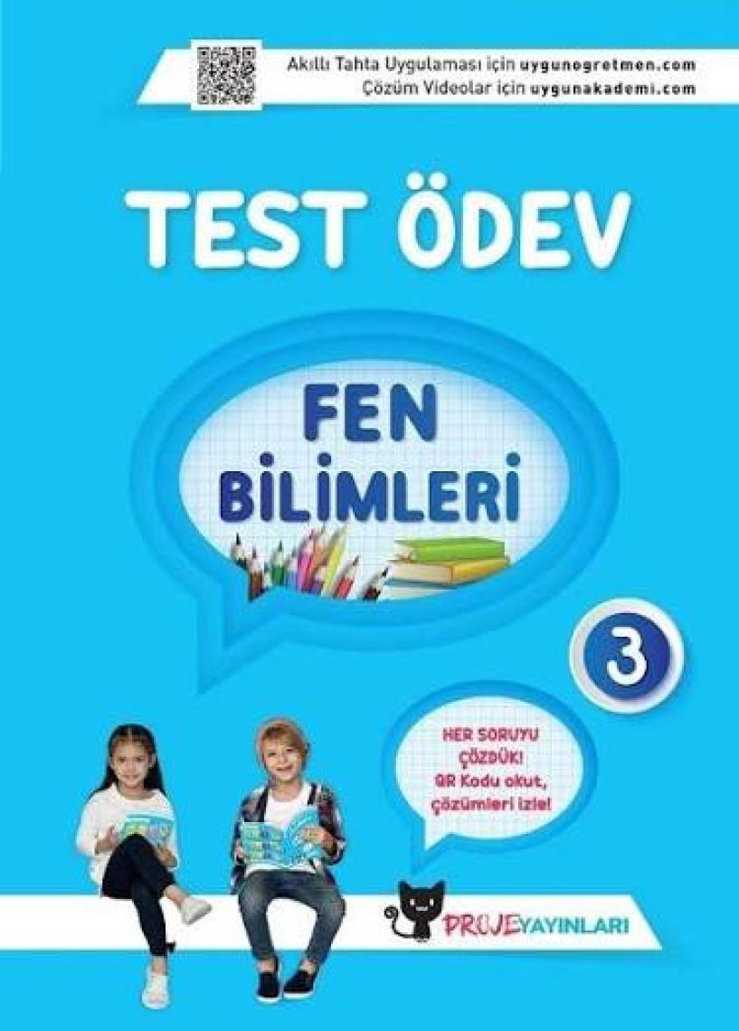 Sadık Uygun Yayınları 3. Sınıf Test Ödev Kitapları Türkçe- Matematik Fen Bilimleri Hayat Bilgisi