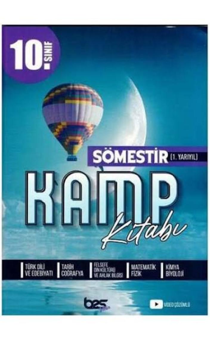 Bes yayınları 10. Sınıf Tüm Dersler Sömestır 1. Dönem Kamp Kitabı