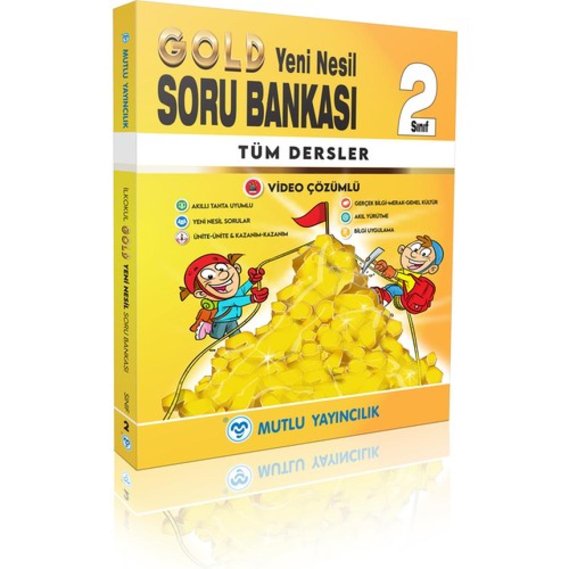 Mutlu Yayıncılık Gold Yeni Nesil Soru Bankası 2
