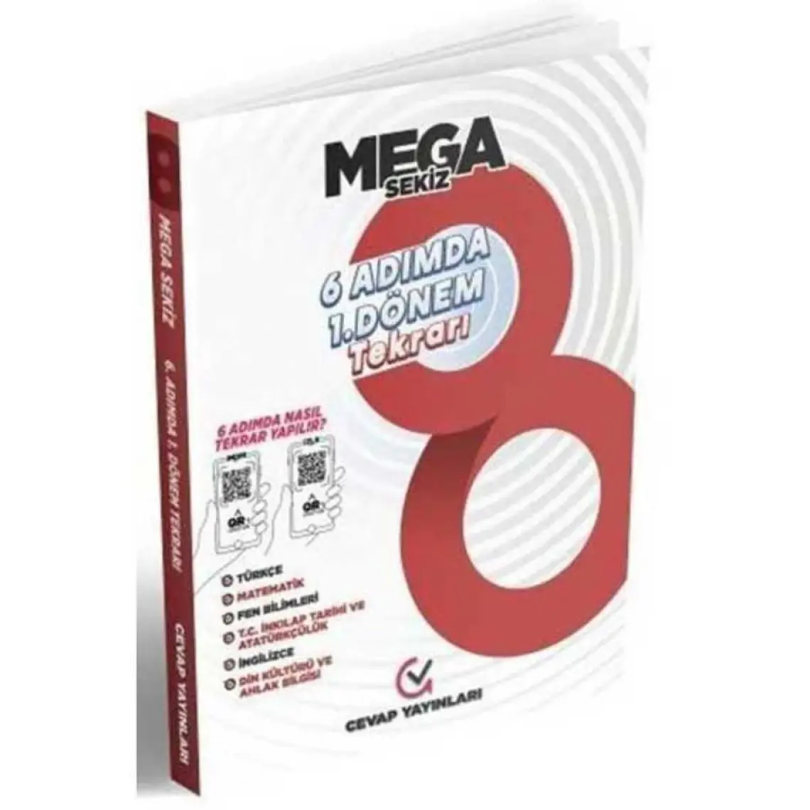Cevap Yayınları 8. Sınıf Mega 6 Adımda 1. Dönem Tekrarı