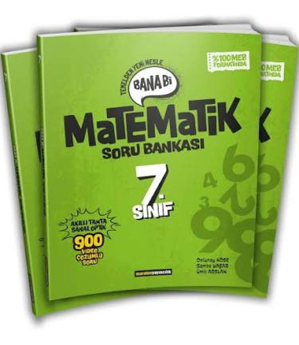 Maraton Yayıncılık 7. Sınıf Bana Bi Matematik Soru Bankası - Dolunay Köse