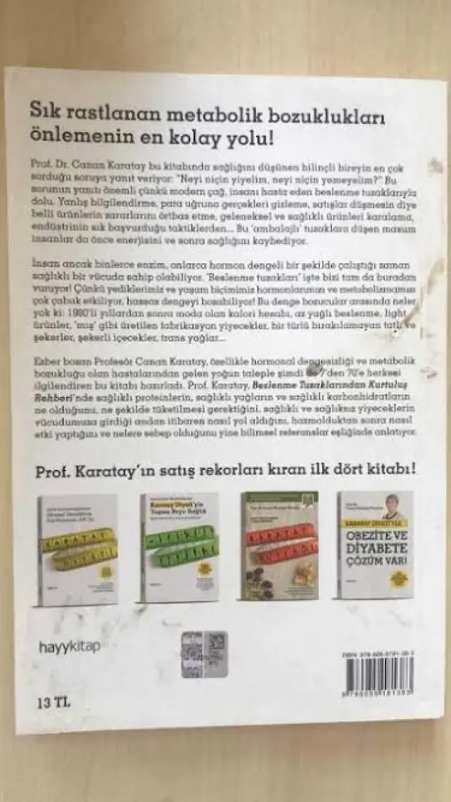 Karatay Diyeti'yle Beslenme Tuzaklarından Kurtuluş Rehberi - Canan Efendigil Karatay