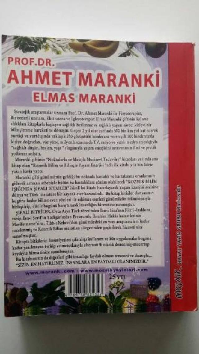 Kozmik Bilim Işığında Şifalı Bitkiler - Ahmet Maranki