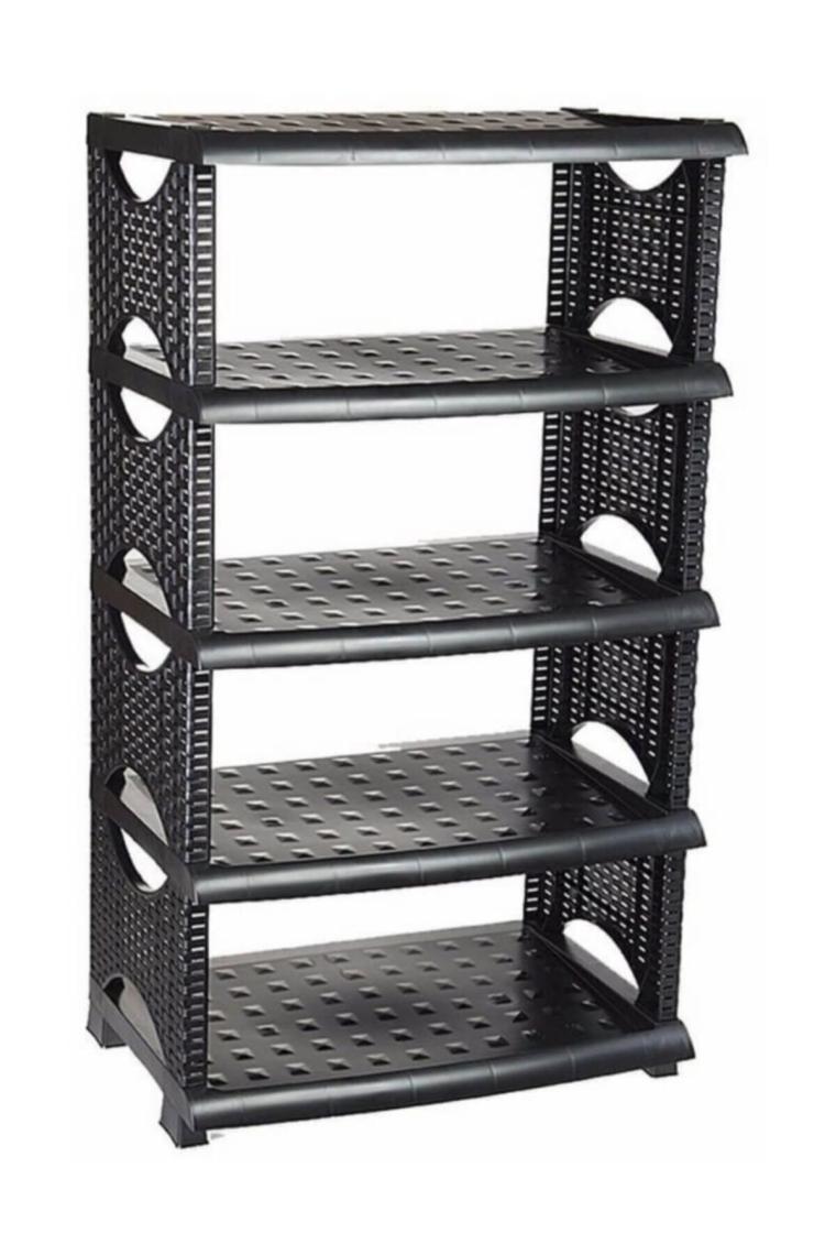 Rattan Ayakkabılık Siyah