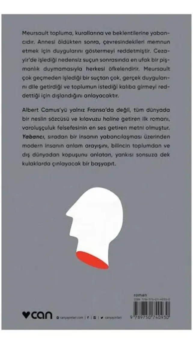 Yabancı (Ciltli) - Albert Camus