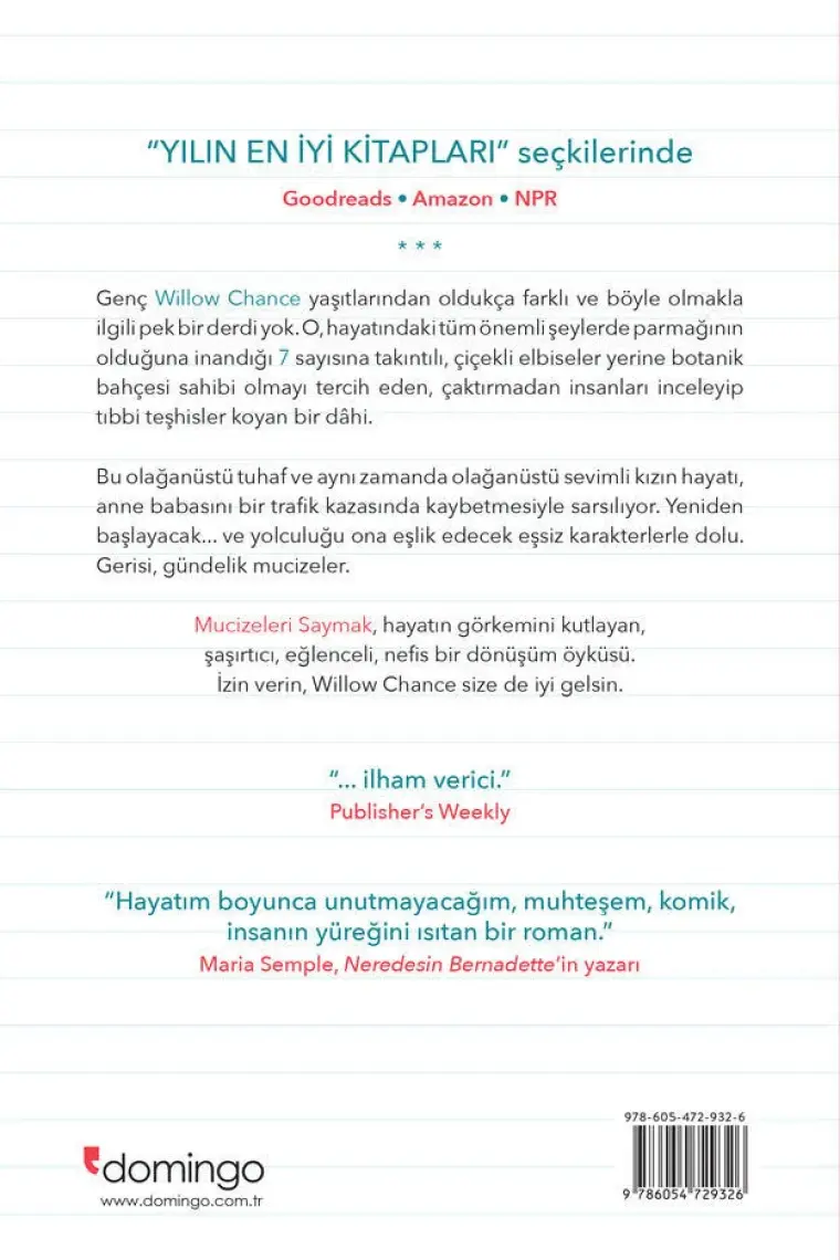 Mucizeleri Saymak - Holly Goldberg Sloan