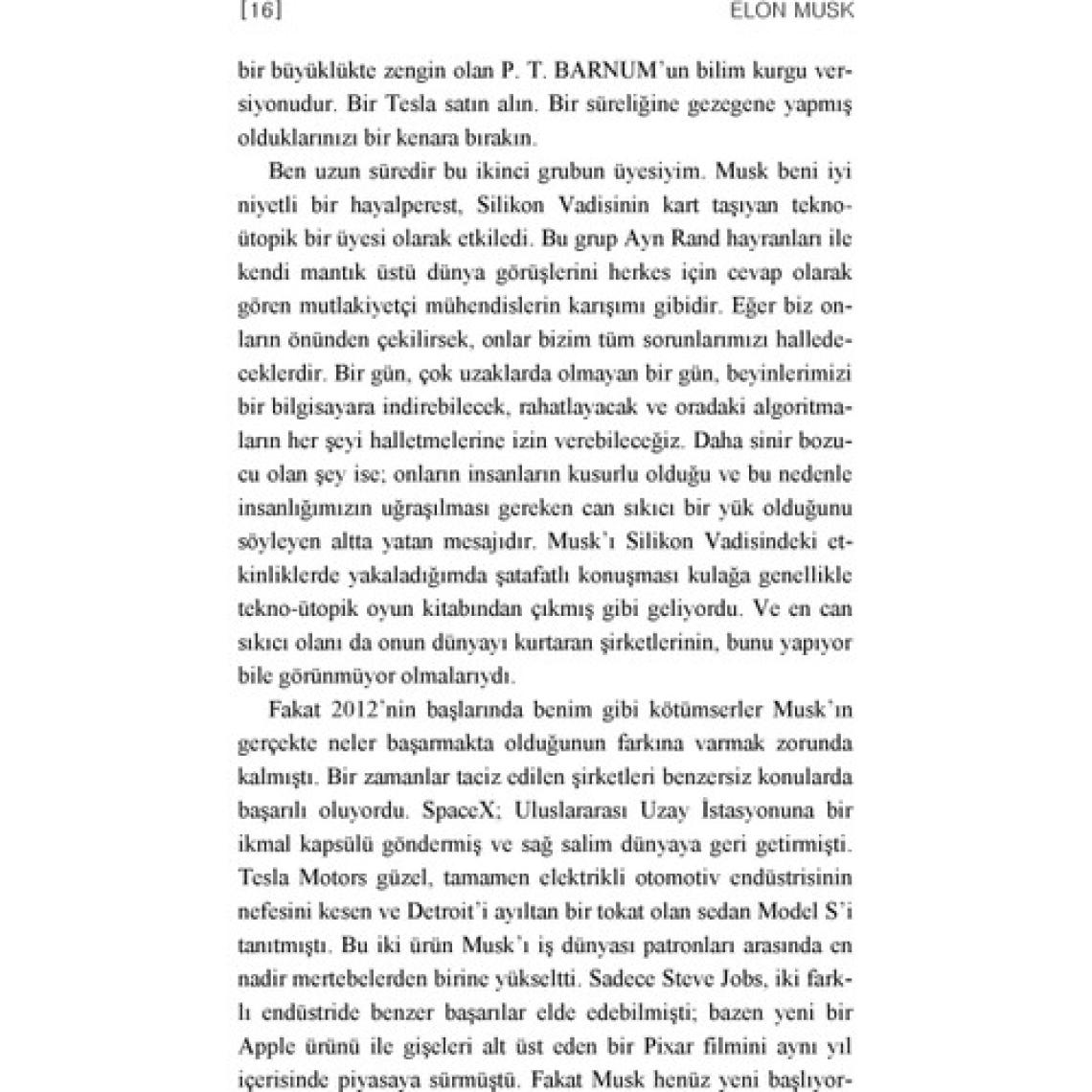 Elon Musk - Tesla, Spacex ve Muhteşem Geleceğin Peşinde - Ashlee Vance