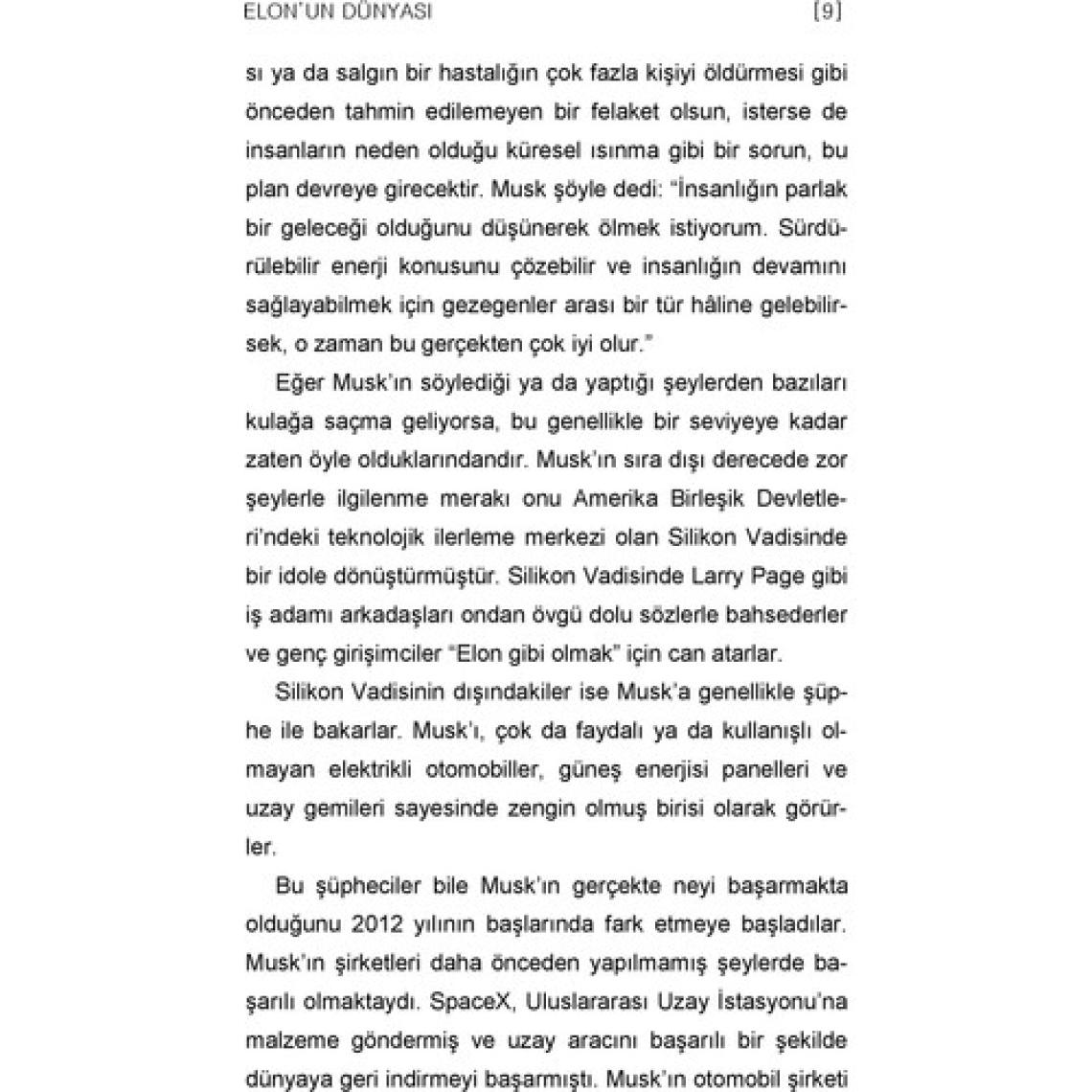 Elon Musk: Geleceğin Dahilerine - Ashlee Vance