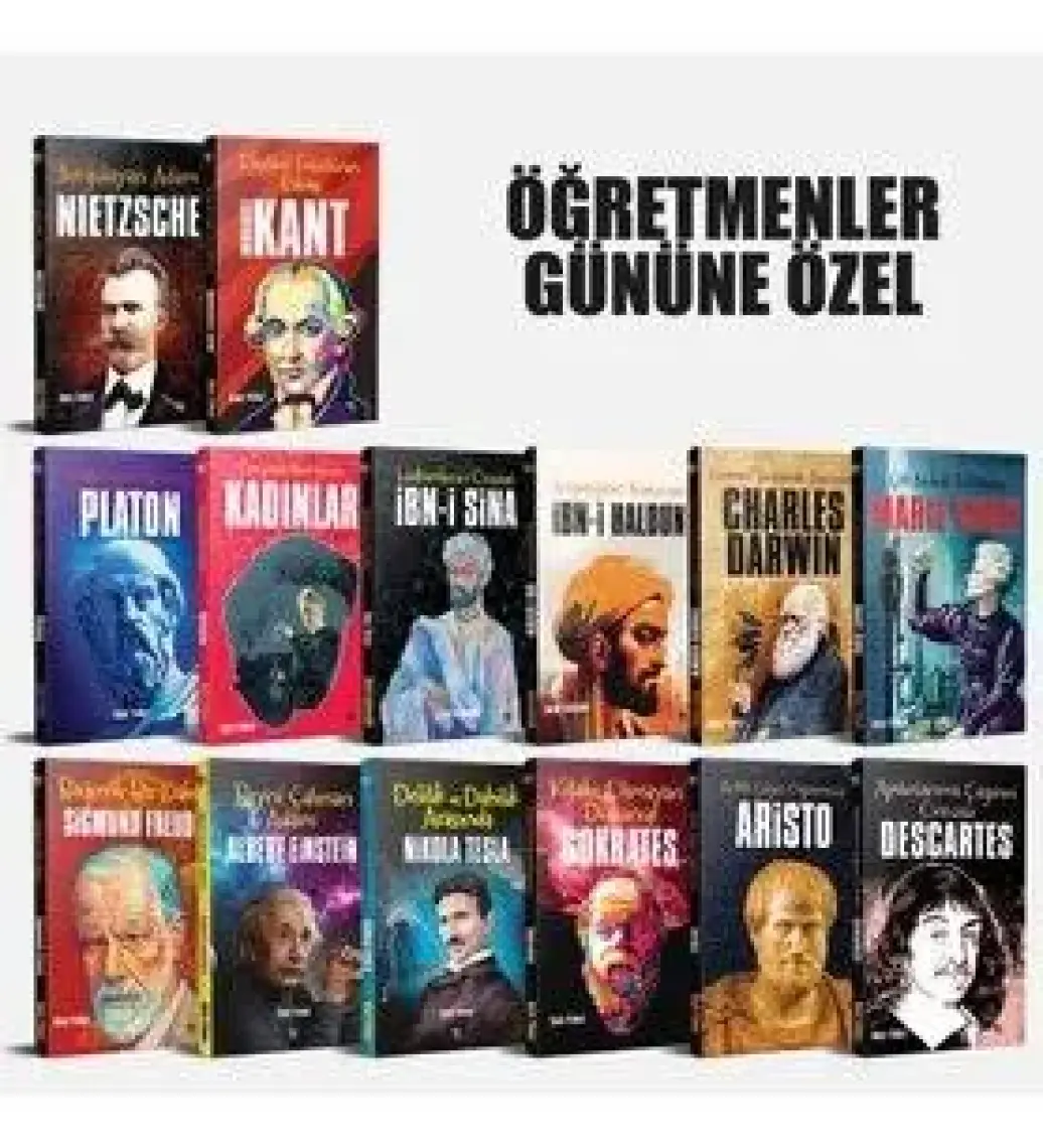 Halk Kitabevi Dünyayı Değiştiren İnsanlar Seti - 14 Kitap