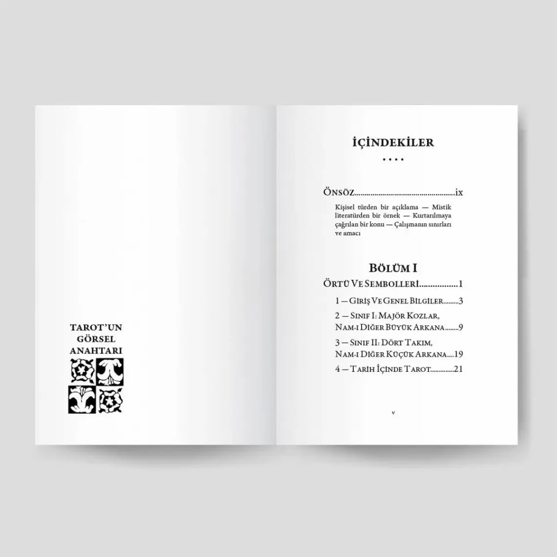 Ekorp Kitap Tarot'un Görsel Anahtarı (Özel Baskı)