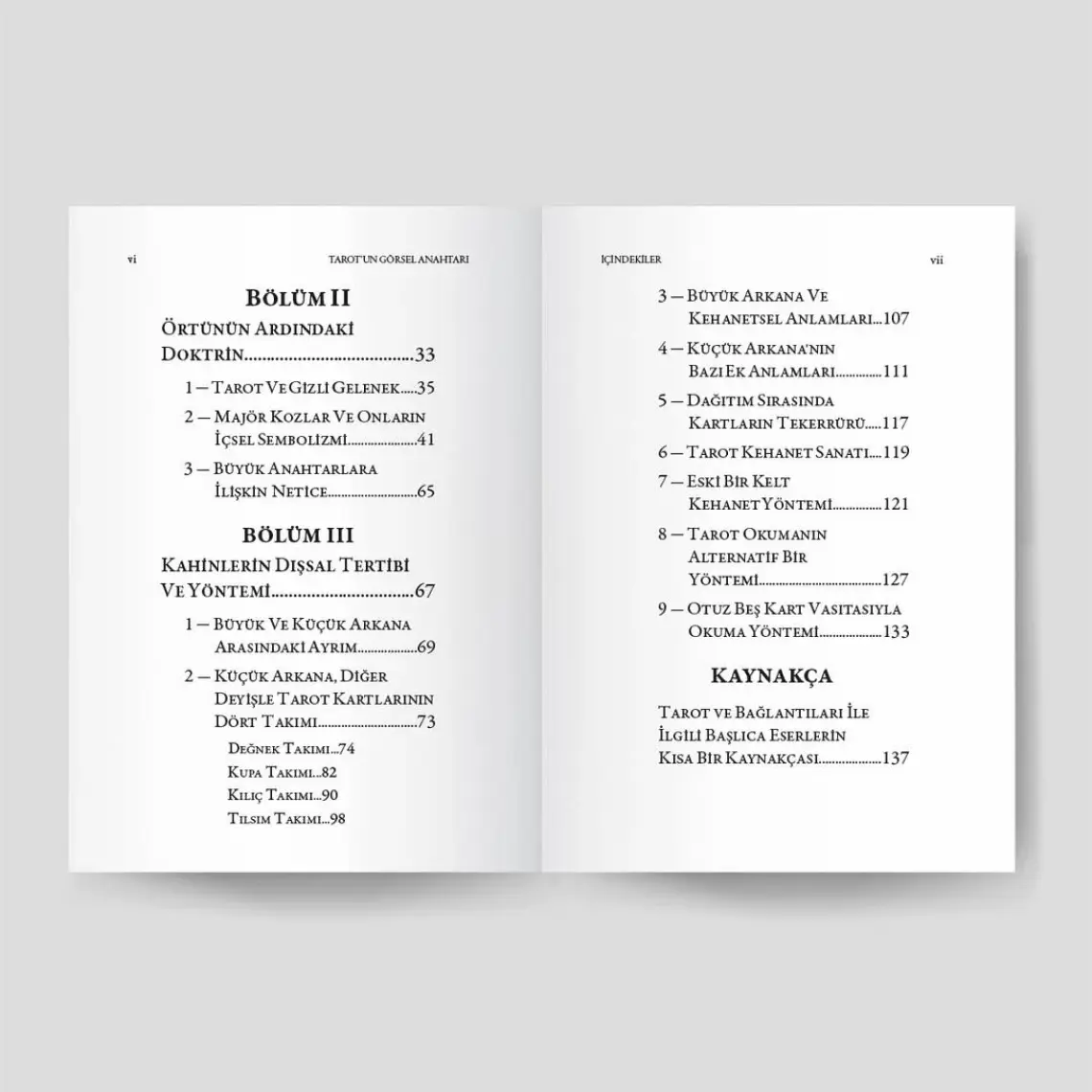 Ekorp Kitap Tarot'un Görsel Anahtarı (Özel Baskı)