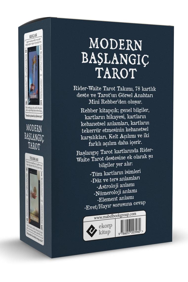 Modern Başlangıç Tarot Takımı - Yeni Başlayanlar Için Açıklamalı Deste Alisa Drachynska