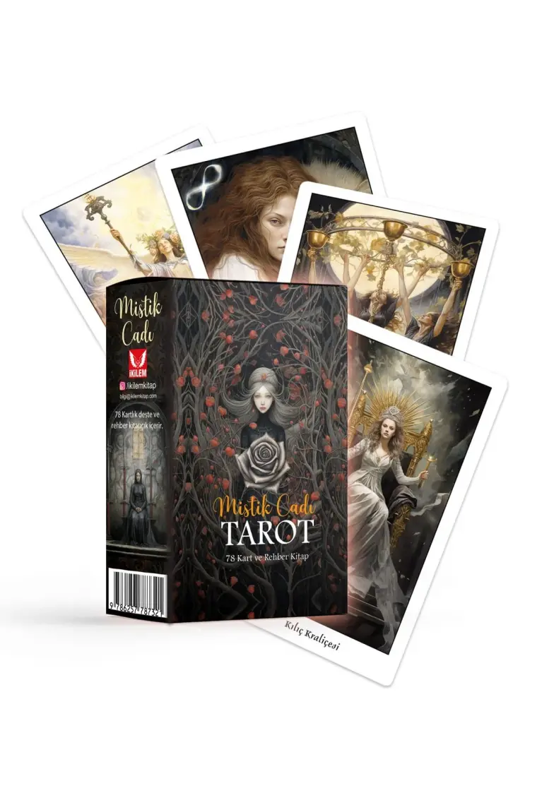 Mistik Cadı Tarot / 78 Kart ve Rehber Kitap