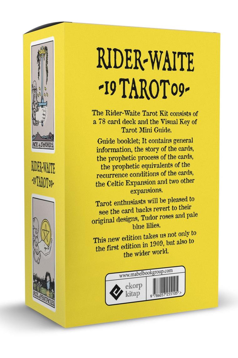 English Rider-waite Tarot Kit - 78 Cards And The Pictorial Key To The Tarot Classic Guide