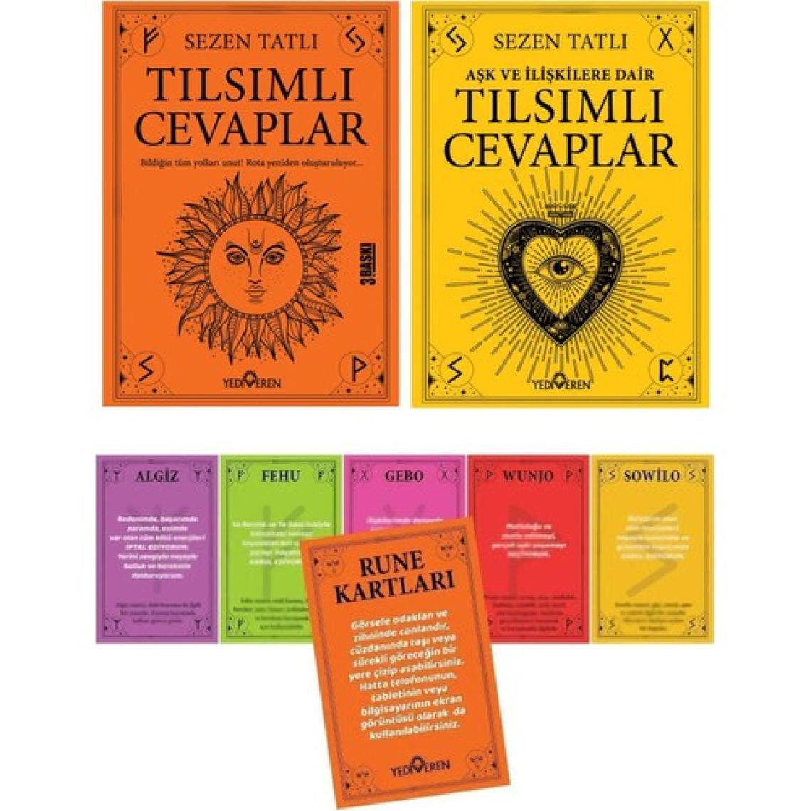 Aşk ve İlişkilere Dair Tılsımlı Cevaplar - Tılsımlı Cevaplar 2 Kitap - Sezen Tatlı