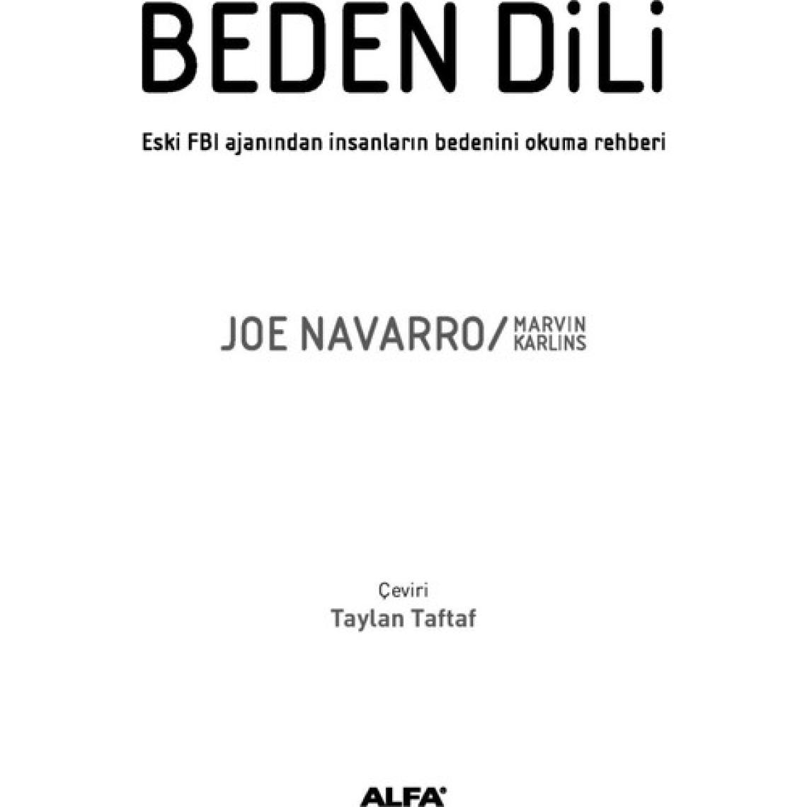 Beden Dili - Joe Navarro