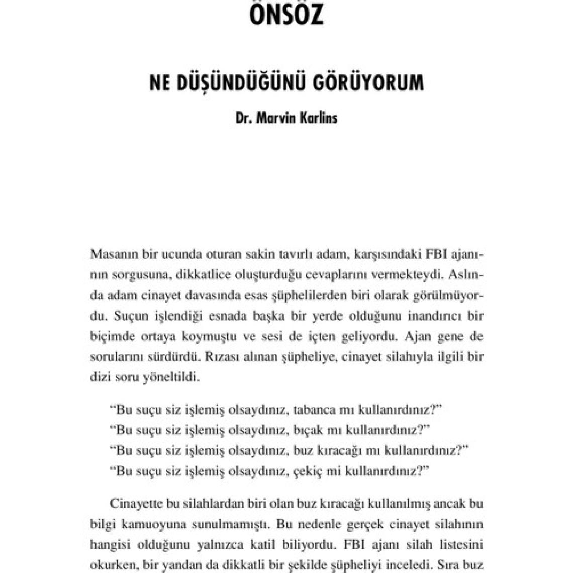 Beden Dili - Joe Navarro