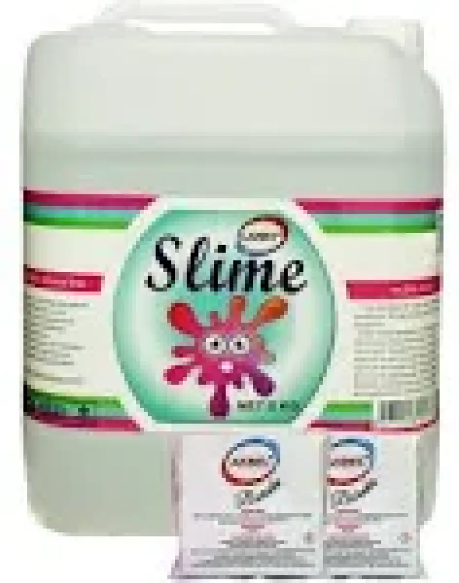 Lansy zıp zıp slime boyasız şeffaf 5 kg + 200 gr boraks