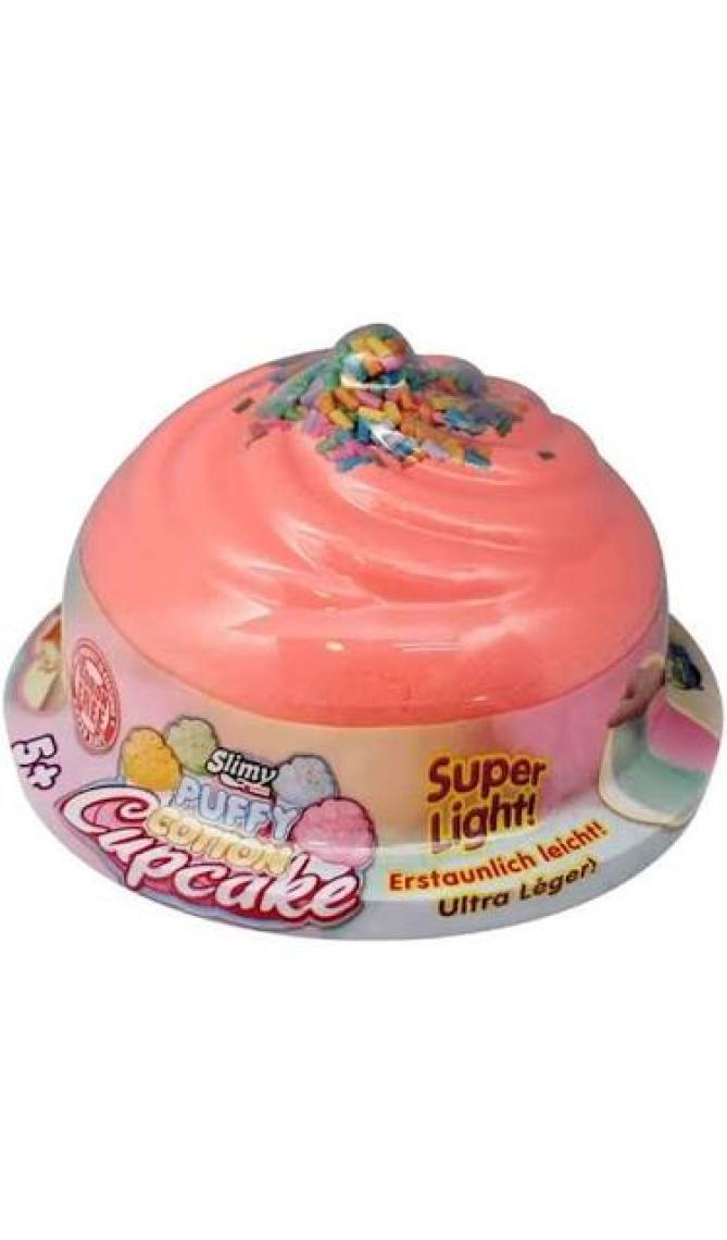 Slime Puffy Cotton Cupcake