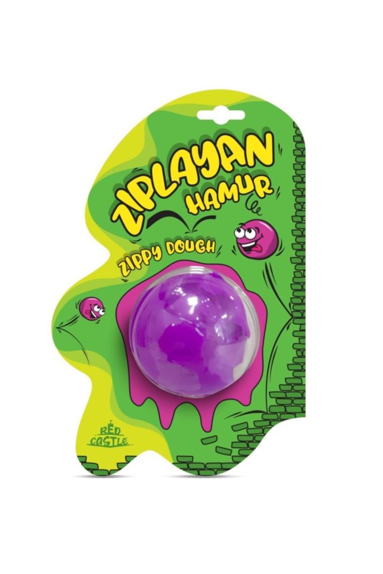 Red Castle  Zıplayan Hamur Slime Mor ZDB130