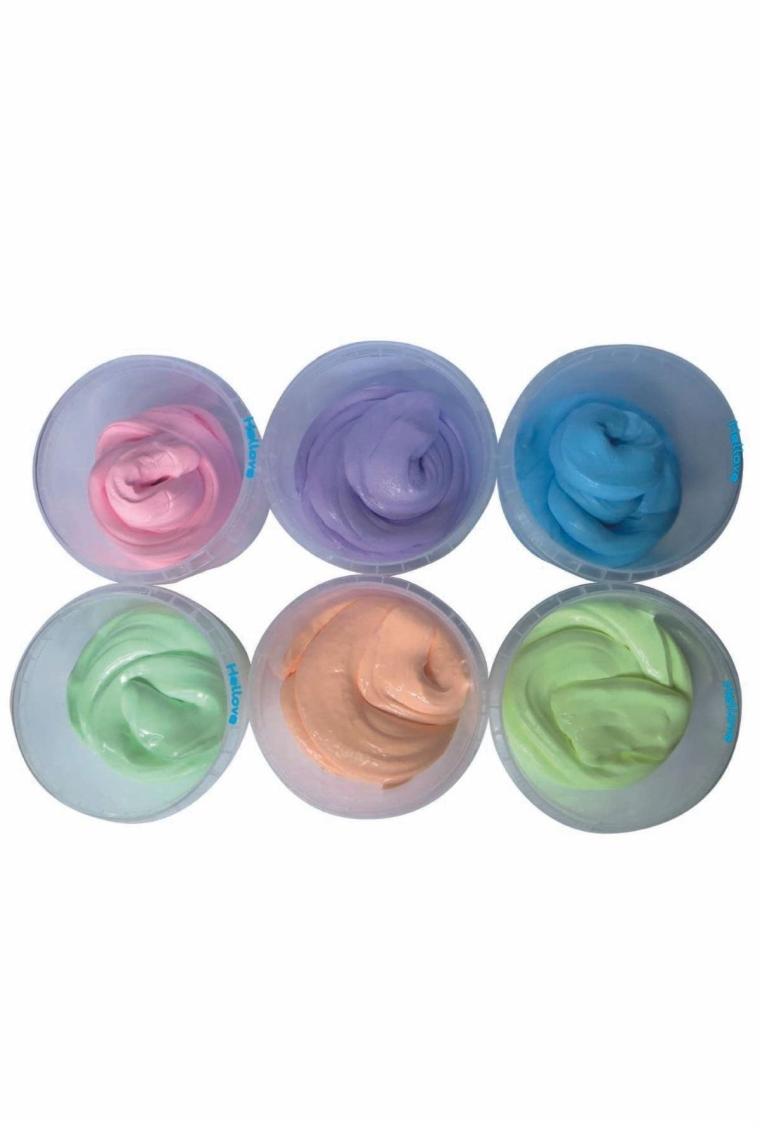 Slime Eğitici Oyuncak Oyun Hamuru Slaym 4 Adet Sılaym Oyuncak