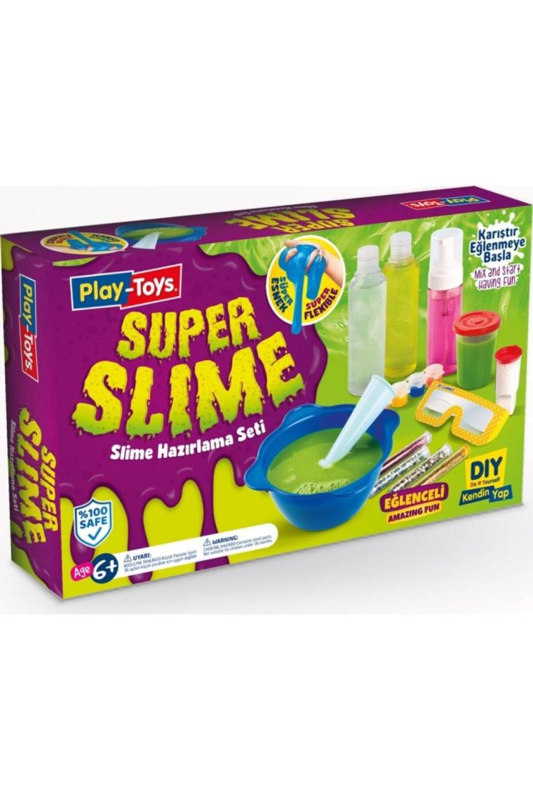 Eğitici Bilim Oyuncakları Süper Slime Hazırlama Seti Büyük Boy Eğitici Çocuk Aktivite Setleri