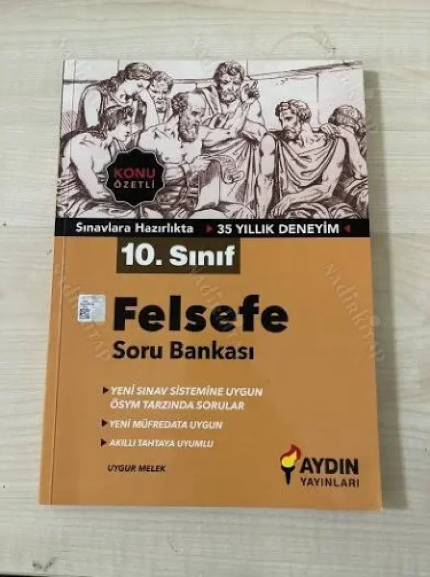 Aydın Yayınları 10. Sınıf Felsefe Konu Özetli Soru Bankası
