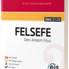 Eis Yayınları Felsefe Ders Anlatım Föyü