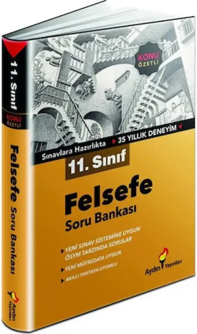 Aydın Yayınları 11. Sınıf Felsefe Konu Özetli Soru Bankası